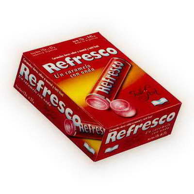F PASTILLAS REFRESCO CLASICO ( ROJO ) 12 X 27 G X 1