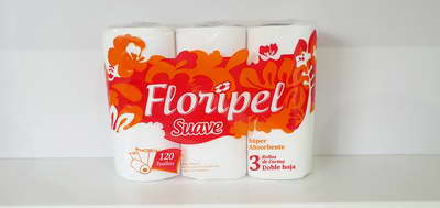 ROLLO COCINA FLORIPEL ( 10 X 3 X 40 PAÃOS ) X 1