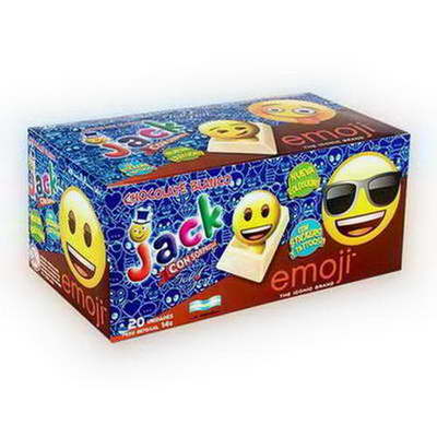 F JACK BLANCO EMOJI 20 X 14 G  X 1