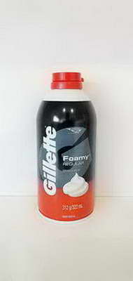 GILLETTE FOAMY REGULAR ( ROJO ) ( BULTO X 12 ) X 312 G