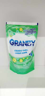 JABON  LIQ  GRAMBY  ( VERDE Y VIOLETA ) X 800 ML