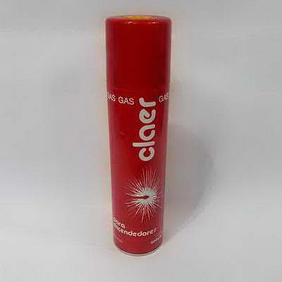 GAS PARA ENCENDEDORES..( GRANDE ) ( BULTO X 12  ) X 400 CM3