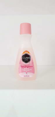 QUITAESMALTE CUTEX  HIPOALERGENICO ( ROSA ) ( BULTO X 24 ) X 50 ML