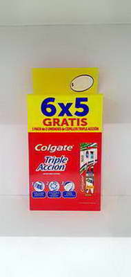 CEPILLO.DENTAL COLGATE 6 X 5   X 2