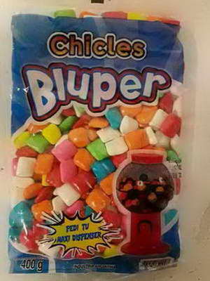 CHICLE.CUADRADITOS X 400 GR X 300 UNI