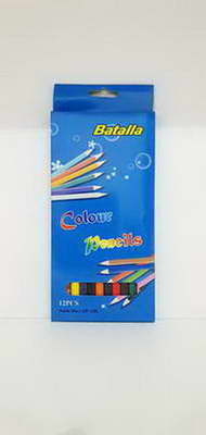 LAPIZ BATALLA COLOR.( LARGO ) ( BULTO X 240  ) X 12