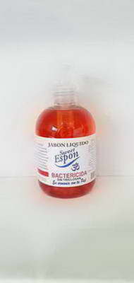 JABON   LIQ P/M C/BOMBA BACTERICIDA ( ROJO ) X 310 CM3