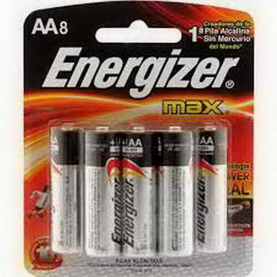 ENERGIZER   AA   E91  BLISTER  X 8 X 1