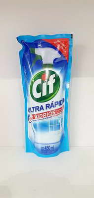 CIF LIMPIADOR DOY PAK VIDRIOS ( BULTO X 15 ) X 450 ML