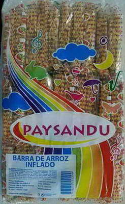 P TURRON DE ARROZ INFLADO X 30 UNI