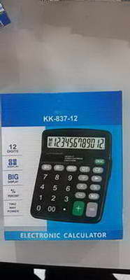 CALCULADORA.MEDIANA KK837-12 12 DIGITOS  X 1