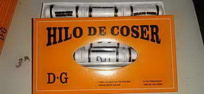 HILO  COSER  BLANCO  MACAO ( BULTO X 120 ) X 12