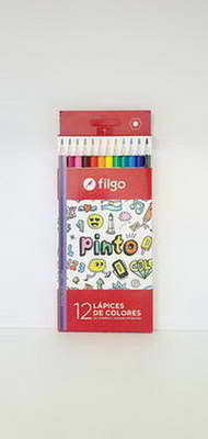 LAPIZ  FILGO COLOR ( LARGO )   X 12