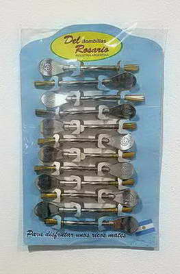 BOMBILLA (912 ) ROSARIO.MINI P / ORO COCO ( BULTO X 25 )  X 12