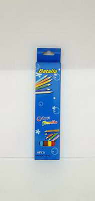 LAPIZ BATALLA COLOR ( LARGO )  X   6